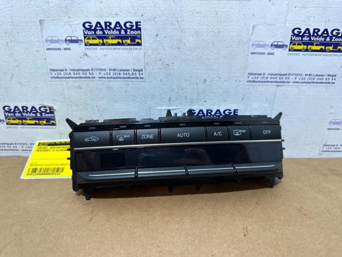 Heater control panel Mercedes E-Klasse