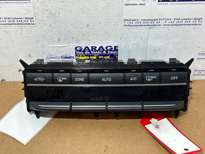 Heater control panel Mercedes E-Klasse