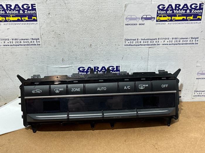 Heater control panel Mercedes E-Klasse