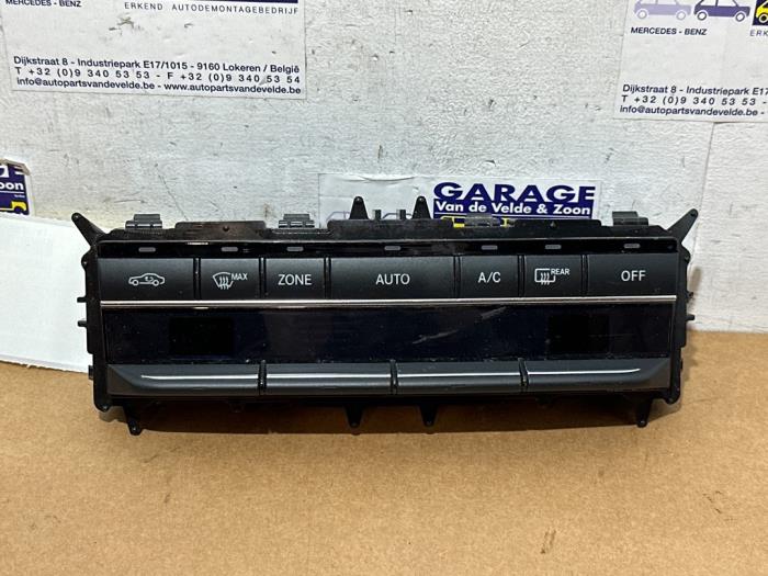 Heater control panel Mercedes E-Klasse
