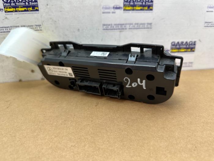 Panneau de commandes chauffage Mercedes C-Klasse