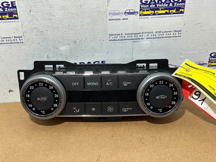 Panel de control de calefacción Mercedes C-Klasse