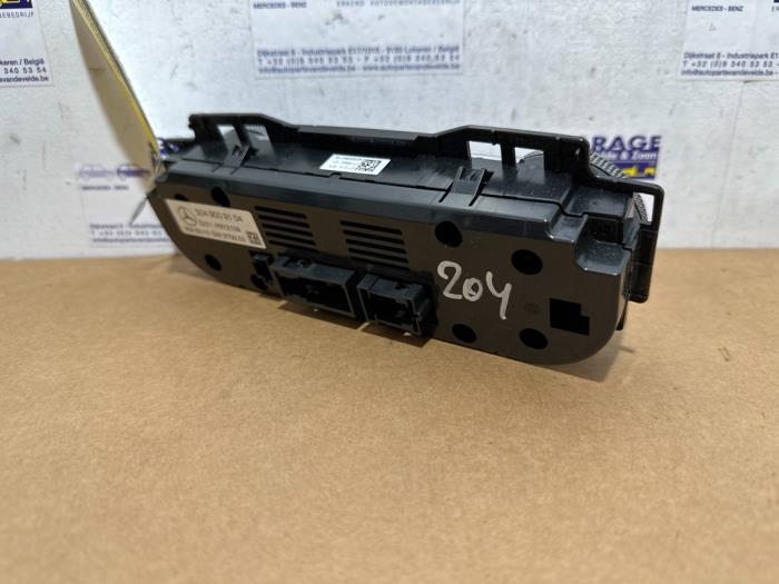 Panneau de commandes chauffage Mercedes C-Klasse