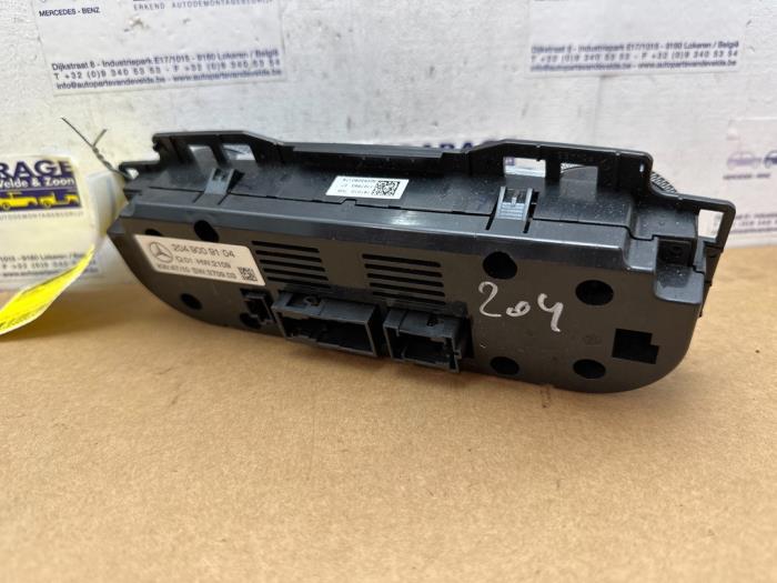 Panneau de commandes chauffage Mercedes C-Klasse