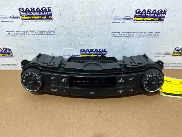 Heater control panel Mercedes E-Klasse