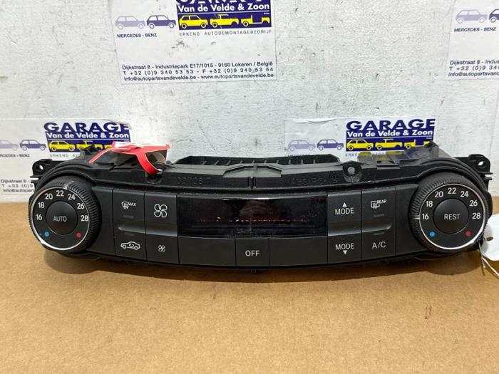 Heater control panel Mercedes E-Klasse