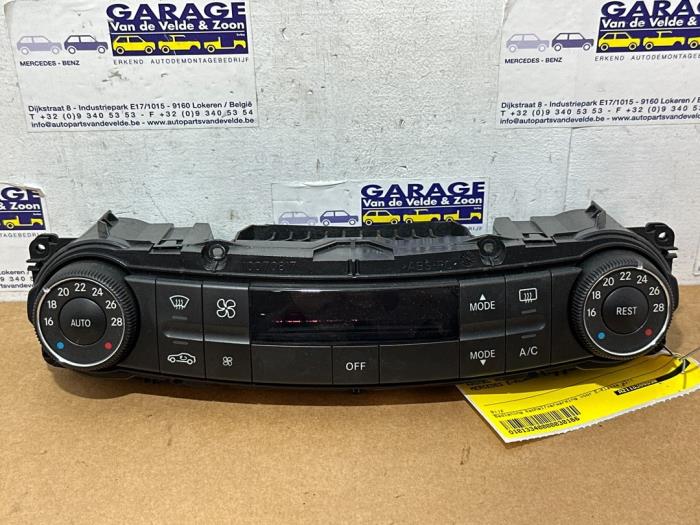 Heater control panel Mercedes E-Klasse