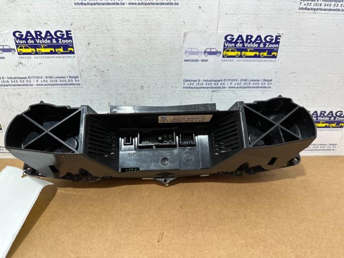 Panneau de commandes chauffage Mercedes E-Klasse