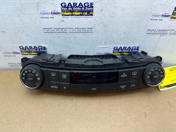 Heater control panel Mercedes E-Klasse
