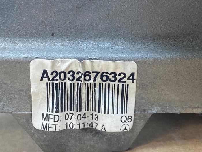 Mechanizm skrzyni biegów Mercedes C-Klasse