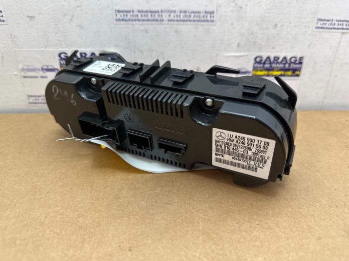 Panneau de commandes chauffage Mercedes B-Klasse
