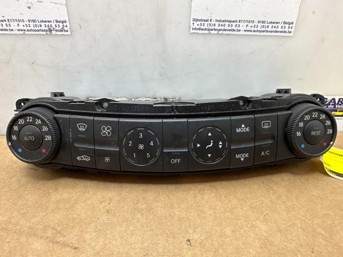Heater control panel Mercedes E-Klasse