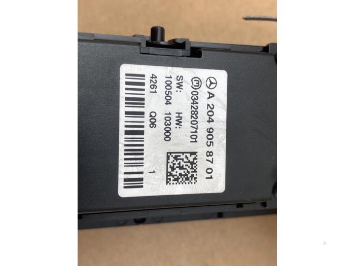 Commande ordinateur de bord Mercedes C-Klasse