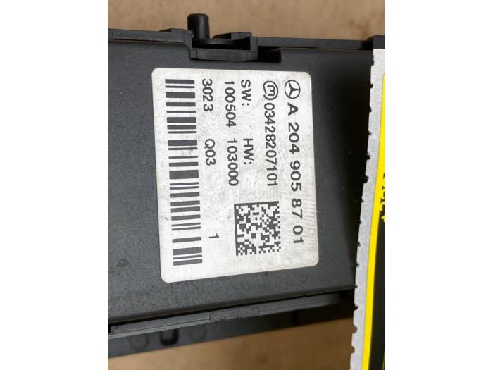 On-board computer controller Mercedes C-Klasse