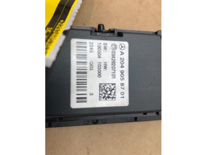 Commande ordinateur de bord Mercedes C-Klasse