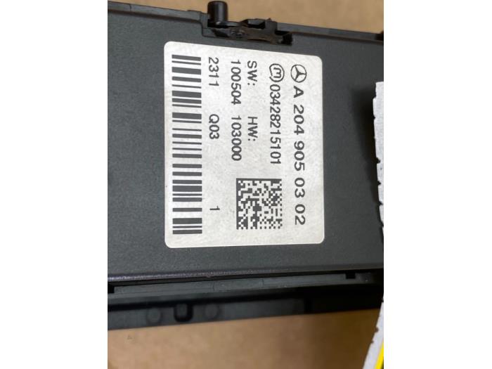 Commande ordinateur de bord Mercedes C-Klasse