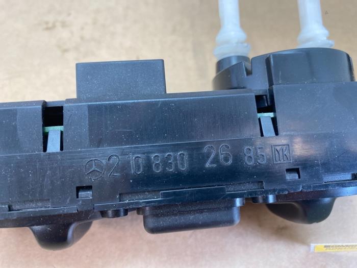 Panel de control de calefacción Mercedes E-Klasse