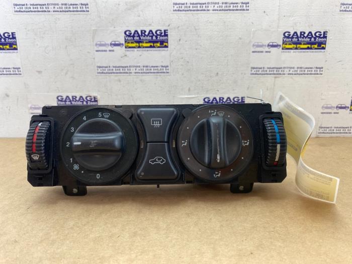 Heater control panel Mercedes E-Klasse