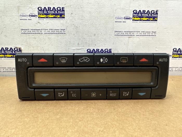 Heater control panel Mercedes E-Klasse