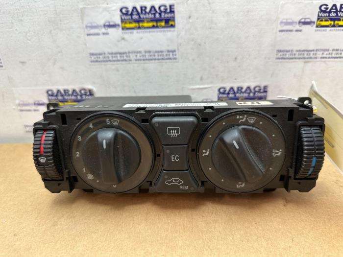 Panneau de commandes chauffage Mercedes E-Klasse