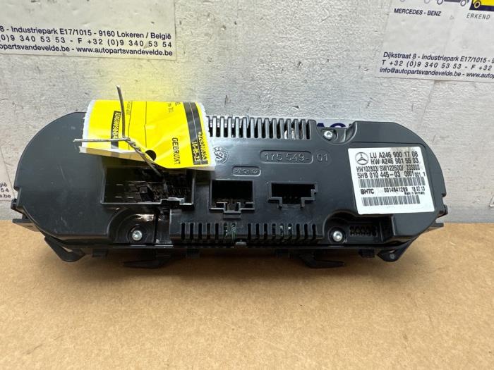 Panneau de commandes chauffage Mercedes B-Klasse
