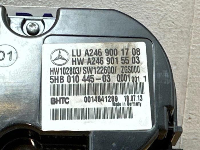 Panneau de commandes chauffage Mercedes B-Klasse