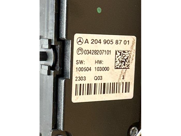 Commande ordinateur de bord Mercedes C-Klasse