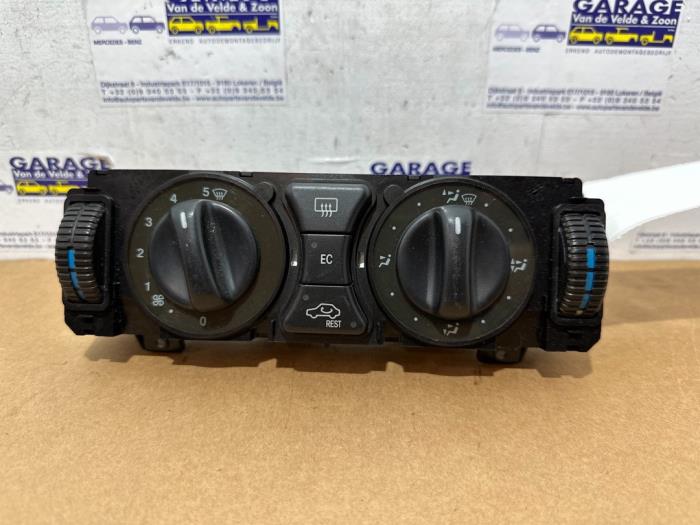 Heater control panel Mercedes E-Klasse
