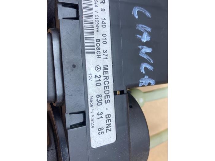 Panneau de commandes chauffage Mercedes E-Klasse