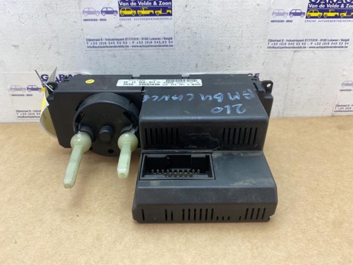 Panneau de commandes chauffage Mercedes E-Klasse