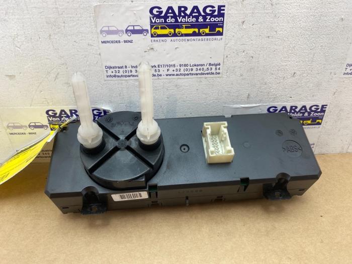 Heater control panel Mercedes E-Klasse