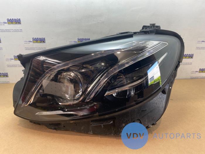 Headlight, left Mercedes E-Klasse