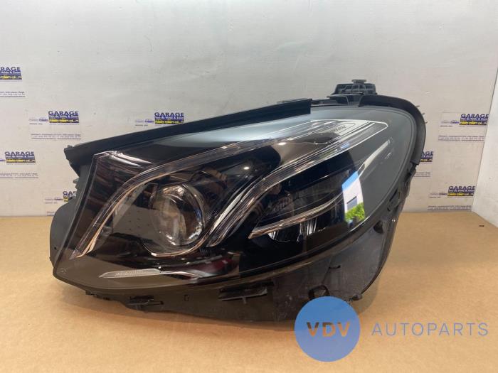 Headlight, left Mercedes E-Klasse