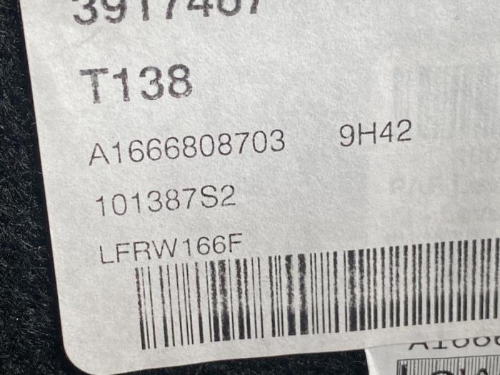 Boot mat Mercedes ML-Klasse