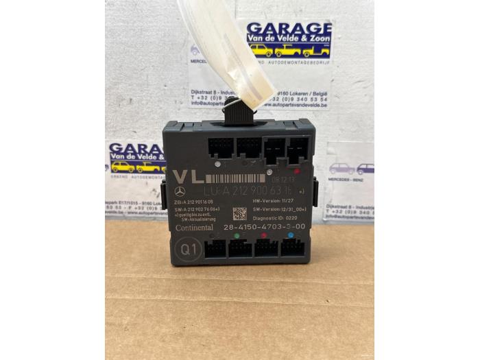 Central door locking module Mercedes E-Klasse