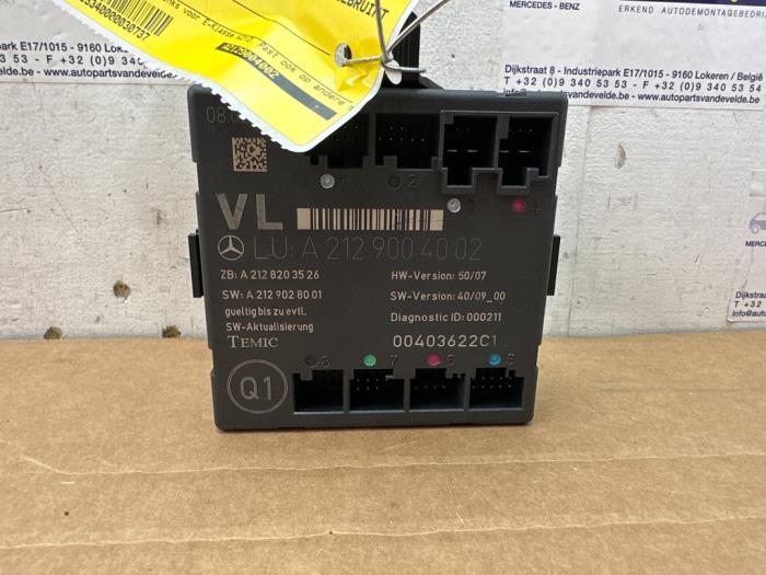 Module verrouillage central des portes Mercedes E-Klasse