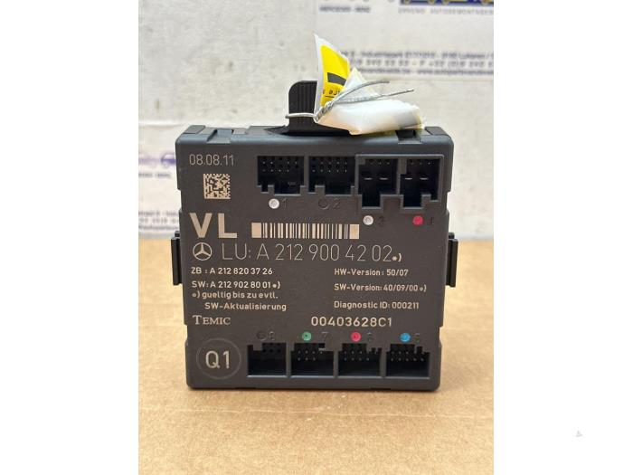 Module verrouillage central des portes Mercedes E-Klasse