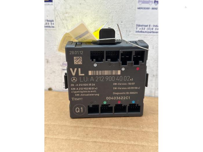 Module verrouillage central des portes Mercedes E-Klasse