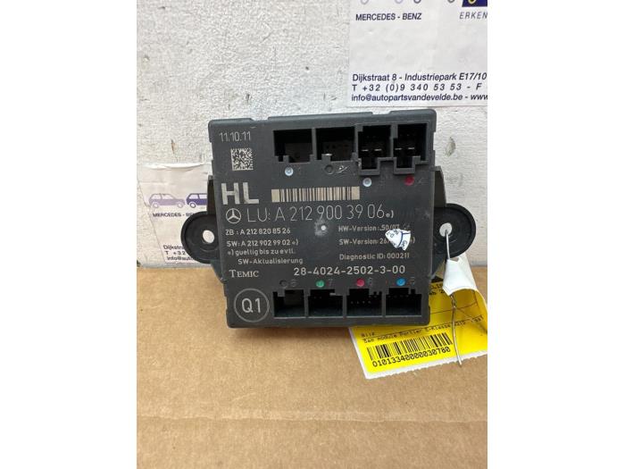 Module verrouillage central des portes Mercedes E-Klasse
