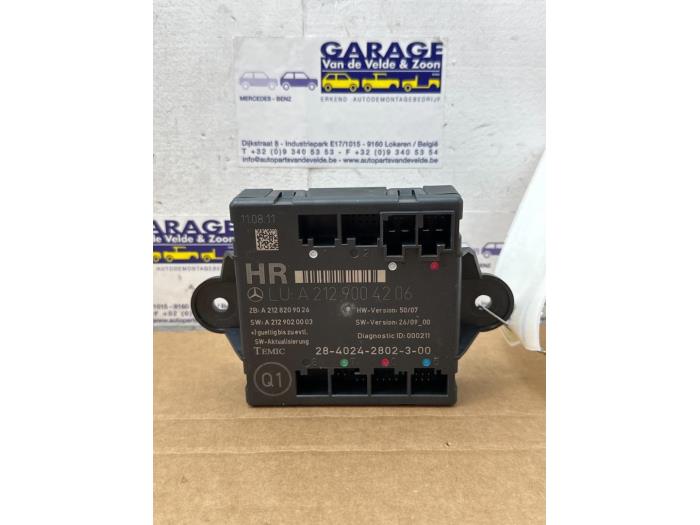 Module verrouillage central des portes Mercedes E-Klasse
