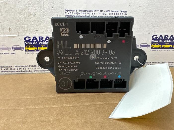 Central door locking module Mercedes E-Klasse
