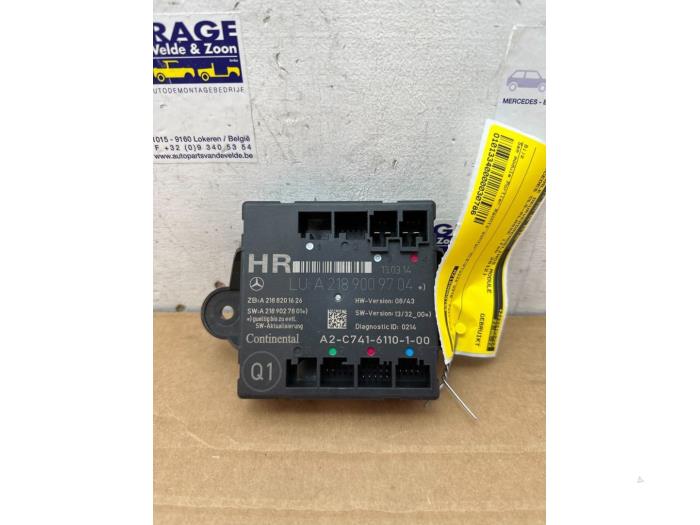Central door locking module Mercedes CLS-Klasse