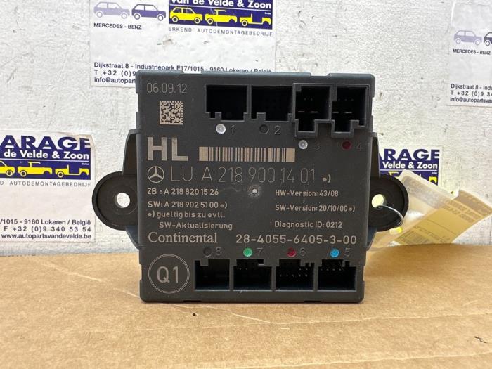 Central door locking module Mercedes CLS-Klasse