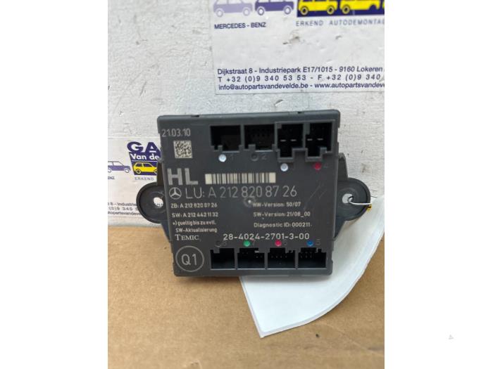 Module verrouillage central des portes Mercedes E-Klasse