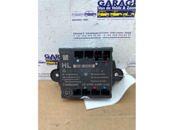 Central door locking module Mercedes CLS-Klasse