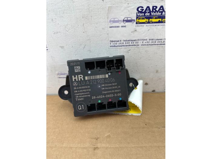 Zentralverriegelung Modul Mercedes E-Klasse