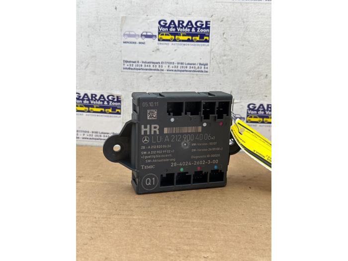 Central door locking module Mercedes E-Klasse