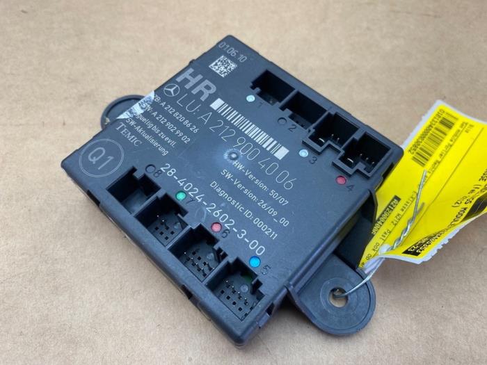 Module verrouillage central des portes Mercedes E-Klasse
