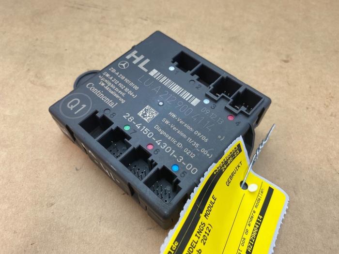 Module verrouillage central des portes Mercedes E-Klasse