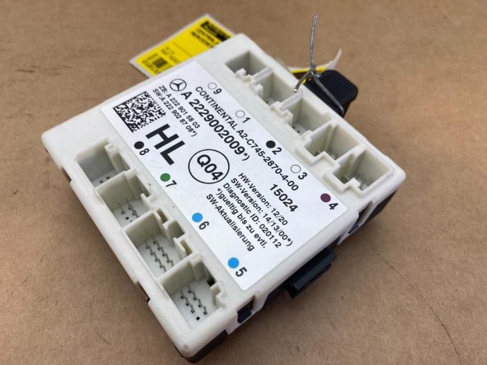 Module verrouillage central des portes Mercedes S-Klasse